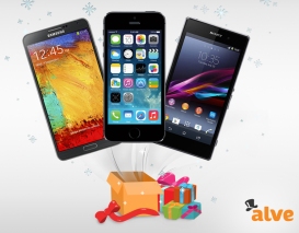 Alve.com’dan Yeni Yılda 3 Kişiye 3 Akıllı Telefon!