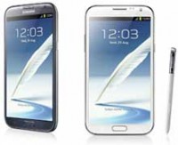 Samsung'un akıllı telefon-tableti Galaxy Note II, yoğun ilgiyle karşılaştı.