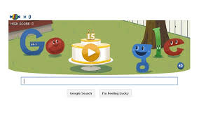 Google Doodle 15.Yılını Kutluyor