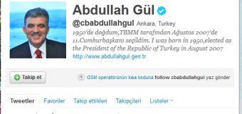 Abdullah Gül’den Twitter tepkisi!