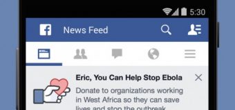 Facebook’a ‘Ebola’ butonu geldi