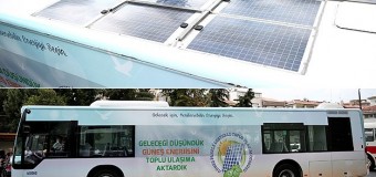 İETT’den güneş enerjisi kullanan otobüs