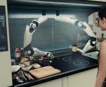 Yemek yapan robot, her eve lazım!