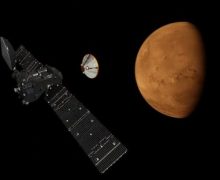 Schiaparelli uzay aracı Mars’a indi